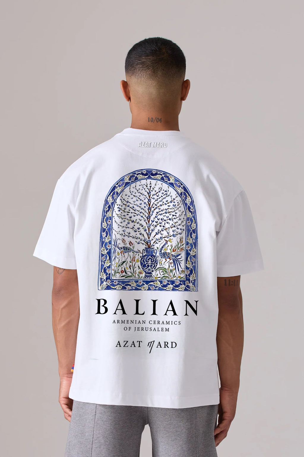 WHITE BALIAN T-SHIRT